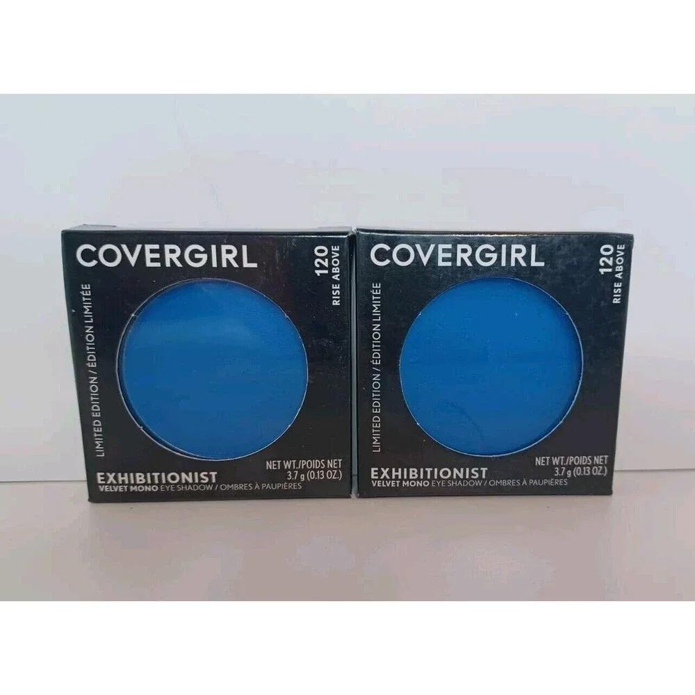 Lot of 2 - CoverGirl Exhibitionist Velvet Mono Eye Shadow Ltd Ed #120 Rise Above
